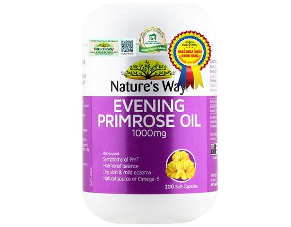 Thực phẩm chức năng nội tiết tố nữ Nature’s Way Evening Primrose Oil